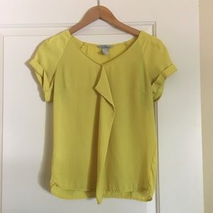 Electric Yellow Blouse | Size 4 | Summer Apparel